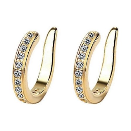 Fixura Øreclips, Øremanchet uden hul, Tynde chunky øremanchetter uden piercing (LGL)