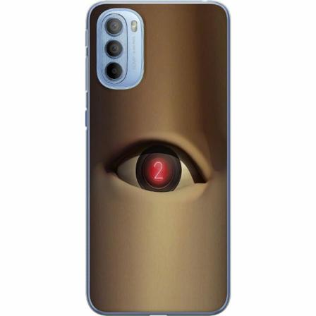 Motorola Moto G31 Genomskinligt Skal Squid Game