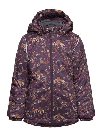 Winter Jacket Aop Purple Mikk-line