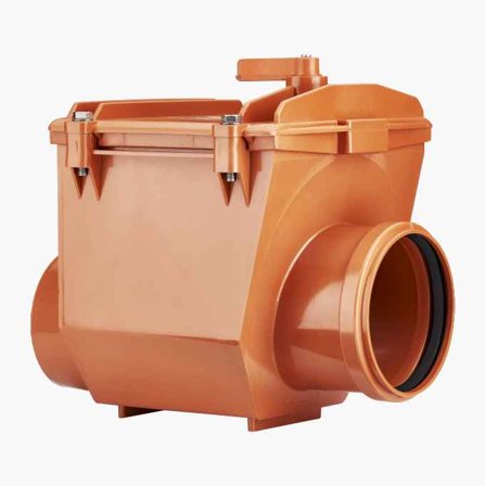 Backventil avloppsrör 110 mm