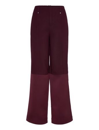 2330 Double Sided Crepe, Structured Burgundy STINE GOYA