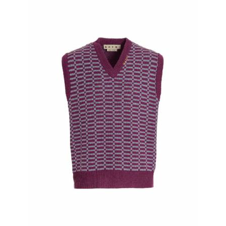 Marni Sleveless Strik Lilla, Herre Veste