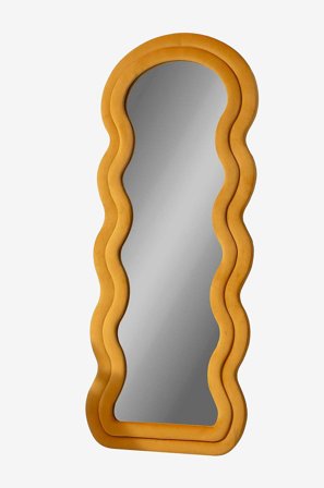 Hanah Home - Cheval Mirror Mia - Gul - Store speil - Fra Homeroom