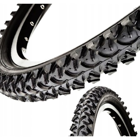 CST Musta 24x1,95 Maastopyörän Rengas Rugged Pro+