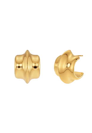 Edblad Barre Hoops S Gold Smycken & klockor Dam Guld ONESIZE