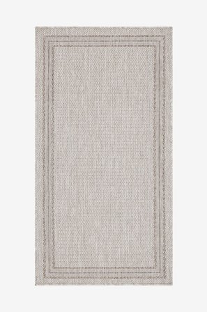 KM Home - Matto Madrid, sileä - Beige - Sileät matot - 80X240 - - Homeroom