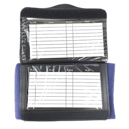 Sports Playbook handledsskydd handledsblad Coach fotbollskort hållare handledsskydd anteckningsblock för olika sporter