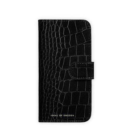 Magnet Wallet+ MagSafe iPhone 16 Pro Max Black Croco