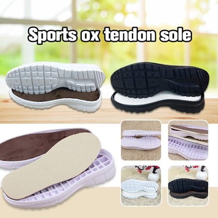 Hand Knitting Casual Rubber Shoes Sole Anti Slip DIY Repair Replacements Insoles