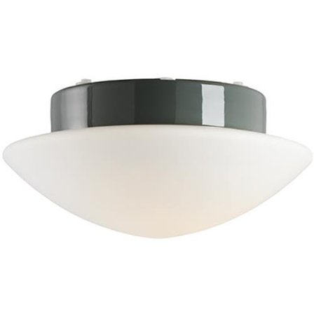 Ifö Electric Contrast Solhem Bastuarmatur IP44, rak, E27 Grå, Belysning