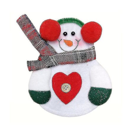 Julebord Opsætningspose Sølvtøj Lommer Kærlighed