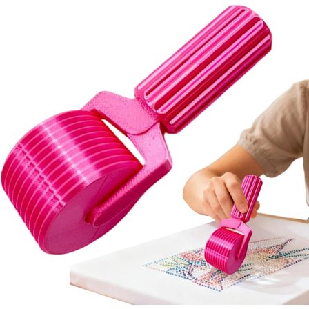 Diamant Maleri Rulle - Diamant Kunst Rulle - Diamant Maleri Tilbehør - Diamant Maleri Værktøj