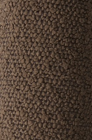 Jotex - Bouclé Stoffprøve Polyester/Polyester Brun PASHA - Kjøp Stoffprøver - Møbler hos Jotex