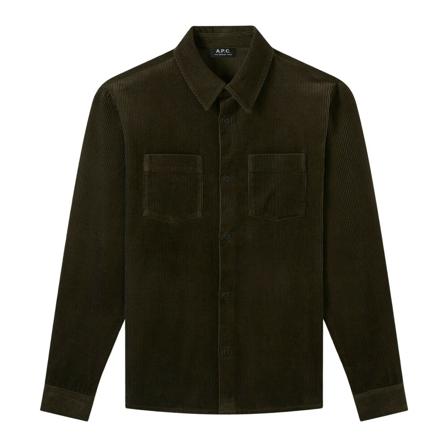 A.p.c. Casual Shirts Grøn, Herre Skjorter