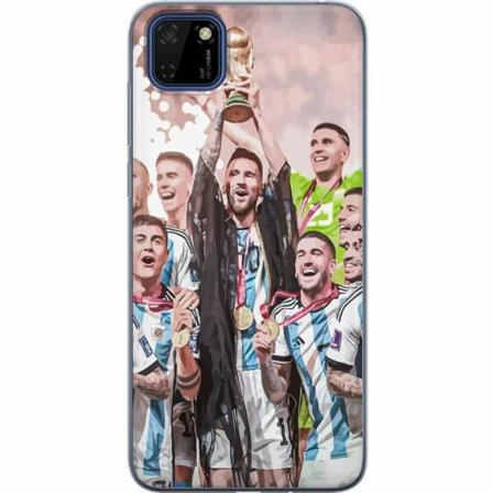Huawei Y5p Genomskinligt Skal Messi