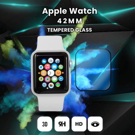 Apple Watch 42mm – Härdat Glas 9h – Super Kvalitet 3d Skärmskydd