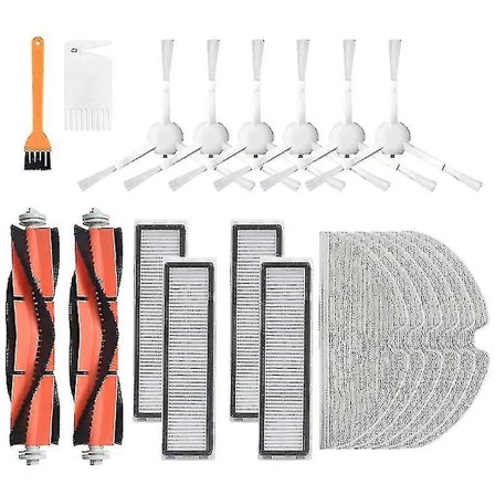 20 reservedele til Xiaomi Dreame D9 robotstøvsuger, tilbehør, børster, filter, reservedele - Perfekt