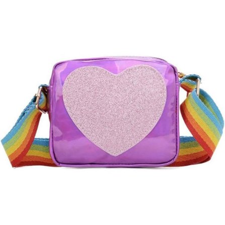 IC Små jenter leker Crossbody Vesker Håndvesker Penger for barn Toddler Barn Bursdagspresang