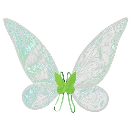 Fairy Wings For Adult Dress Up Mousserende Sheer Wings Halloween Fairy Costume Englevinger Til Børn Piger Kvinder