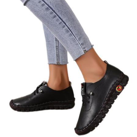 Flat Loafers För Kvinnor Med Rund Tå