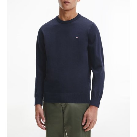 Tommy Hilfiger 1985 Crew Neck Sweater Tröjor Herr Blå S