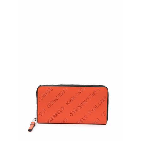 Karl Lagerfeld Pung Orange, Dame Punge og Kortholder, Størrelse: ONE Size