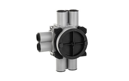 SG Veggboks Enkel 8-løp Grå