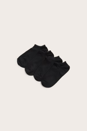 Kappahl | Skarpety 4-pak | Czarne