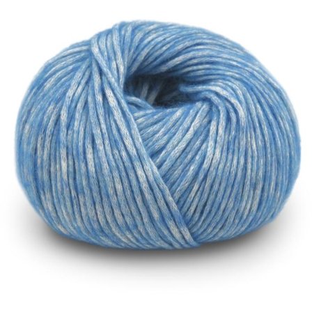 Du Store Alpakka Cotton-Alpakka Blå 207, 50g