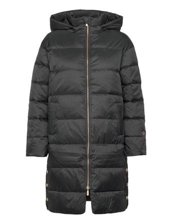 Farida Down Coat Foret Jakke Sort BUSNEL