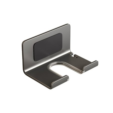 Väggmonterad Hårtorkshållare Rostfritt Stål - Självhäftande Utan Borrning, kompatibel med Dyson