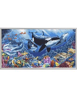 Broderipakke Bilde Under vannet - LetiStitch