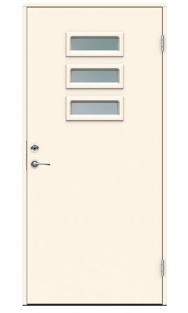 Swedoor Caribbean Ytterdörr vit (S 0502-Y) 1980x988 mm, Dörrar