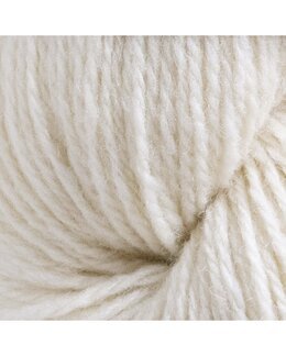 Garn Svensk uld 3-trådet Raggsok 100 g Natur - Järbo