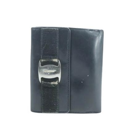 Salvatore Ferragamo Pre-owned Pre-owned Læder punge Sort, Dame Vintage Accessories, Størrelse: ONE Size