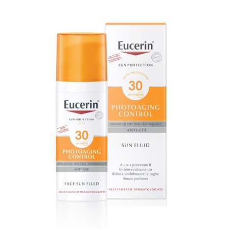 Eucerin Photoaging Control Face Sun Fluid SPF30 50ml - Solare viso alta prot.