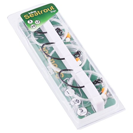 Westin Inline Seatrout Rig Single Hooks - #2 0,42mm 120cm (3-pack)