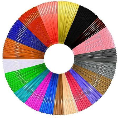 3D Pen PLA Filament Refills 20 Farver, 16 Fod pr. Farve i Alt 320 Fod 1,75 Mm Premium Filament til 3D-Print Pen Kommer
