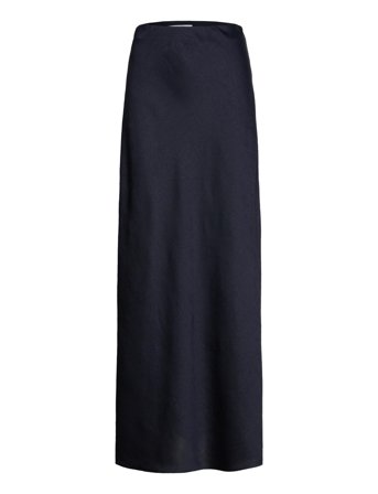 Dante6 | Ywa Creased Satin Maxi Skirt | 38