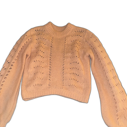 Beige stickad tröja från NA-KD