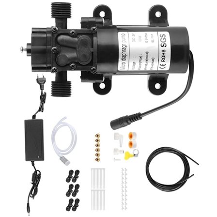 6-dyse 6m elektrisk lavtrykks kjølesystem for utendørs hage drivhus