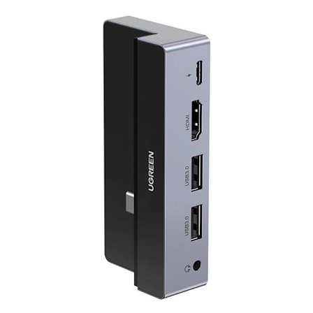 UGreen 5in1 USB-C HUB 3.2 Gen 1 100 W Grå