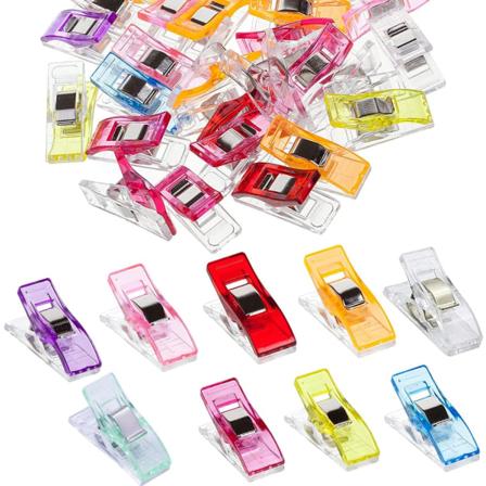 150 stk Syklips, Multifunksjonelle Syklips, DIY-klips