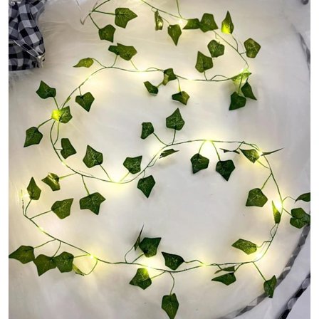 Lövljusslingor, 2 m murgröna ljusslingor, 20 LED-lampor, växtväggdekoration för vår, bröllopsfest, trädgårdsfest, TH