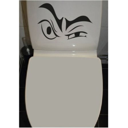 Ögon Toalett Dekor Självhäftande