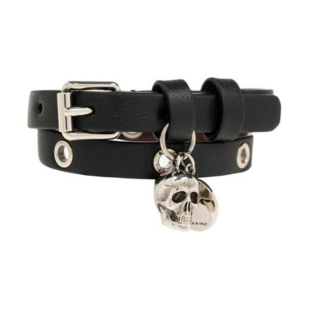 Alexander McQueen Bracelets Sort, Herre Armbånd, Størrelse: ONE Size