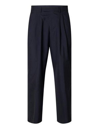 Slhrelaxed-Axel Trs Navy Selected