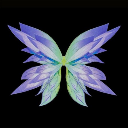 Keijusiivet Puvuksi PURPPURA 1 KPL 1 KPL