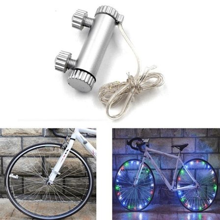 Neon LED-Strip för Cykelhjul - Flera Färger - Lys i Mörkret