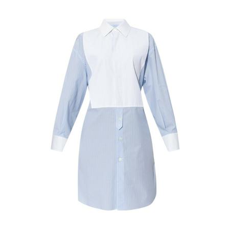 Marni Cotton Kjole Blå, Dame